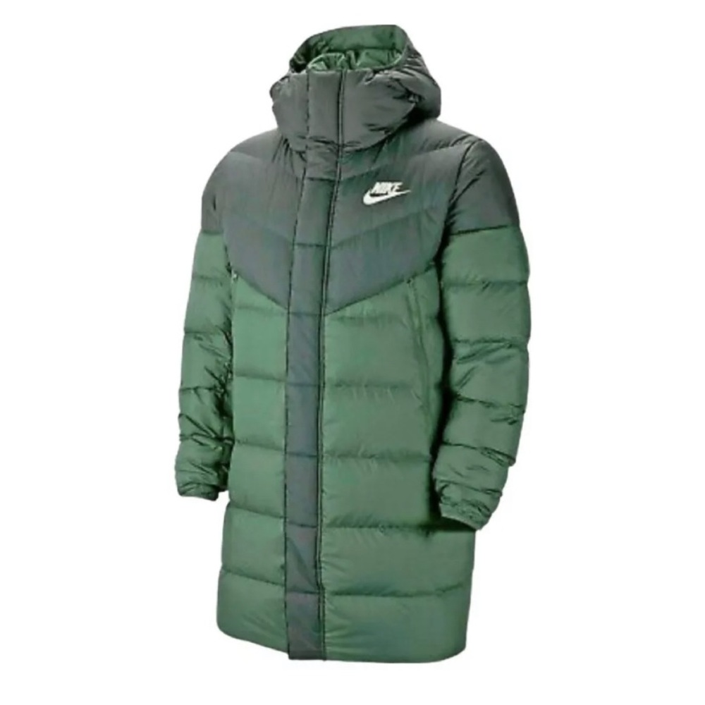 Nike Down-Fill Wind runner hooded parka off noir jade
